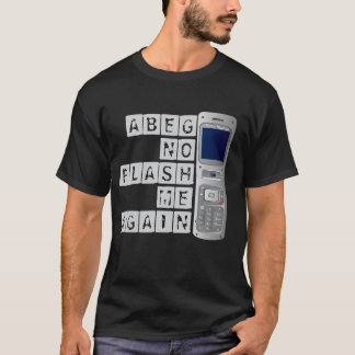 フラッシュ無し再度私Tシャツ Tシャツ