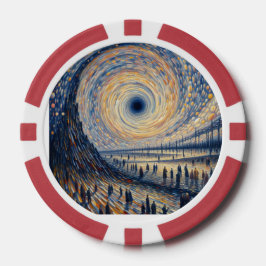 『フラッシュ王室の強盗：トランプのポーカー・チップ・ホイスト』 ポーカーチップ