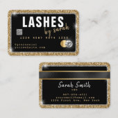 フラッシュ用クレジットカードデザイン 名刺 (正面/裏面)