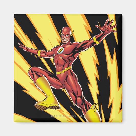 フラッシュ稲妻ボルト マグネット (正面)