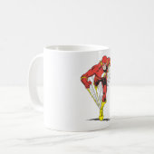 フラッシュ走フォワード コーヒーマグカップ (正面左)