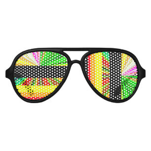 フラッシュ アビエーターサングラス