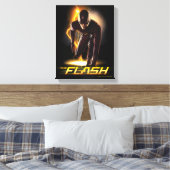 フラッシュ |スプリントの開始位置 キャンバスプリント (インサイチュ (寝室))