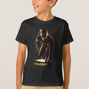 フラッシュ スプリントの開始位置 Tシャツ