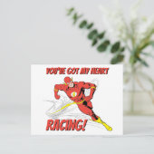 フラッシュ-ハートレースのバレ得ンタイン版 シーズンポストカード (スタンド正面)