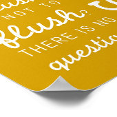 フラッシュ |バスルームのルールのポスターアートプリント8x10 ポスター (角)