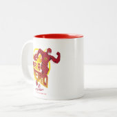 フラッシュ | "ヒーローの時間"グラフィック ツートーンマグカップ (正面左)