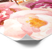 フラッシュ フローラル エレファント ベイビー シャワー パーティー バックドロップ ポスター (角)