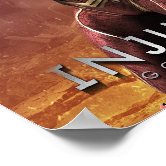 フラッシュ ポスター (角)