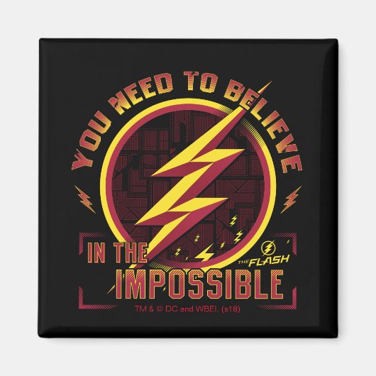 フラッシュ |不可能に信じなる マグネット (正面)