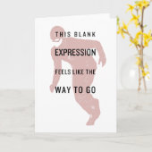 フラッシュ | "式"空白の引用文シルエット カード (黄色い花)