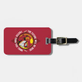 フラッシュ | "未来はここにある" ラゲッジタグ (正面横)