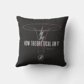 フラッシュ | "理論上の理論上の意味は？" クッション (裏面)