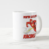 フラッシュ – 私の得ハート・レーシング・バレンタイン ジャンボコーヒーマグカップ (正面右)