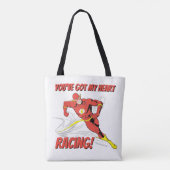 フラッシュ – 私の得ハート・レーシング・バレンタイン トートバッグ (裏面)