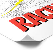 フラッシュ – 私の得ハート・レーシング・バレンタイン ポスター (角)