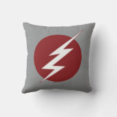 フラッシュ |稲妻ボルトロゴ クッション (裏面)