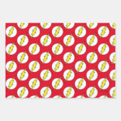 フラッシュ |稲妻ボルト ラッピングペーパーシート (正面3)