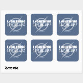 フラッシュ | "稲妻与えのMe Abs?" スクエアシール (シート)