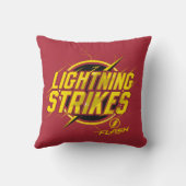 フラッシュ | "稲妻取り消し"の図 クッション (裏面)