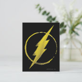 フラッシュ |黄色の胸のエンブレム ポストカード (スタンド正面)