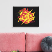 フラッシュ | The Fastest Man Alive キャンバスプリント (インサイチュ (リビング))