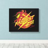 フラッシュ | The Fastest Man Alive キャンバスプリント (インサイチュ (ウッドフロア))