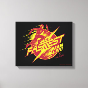 フラッシュ The Fastest Man Alive キャンバスプリント
