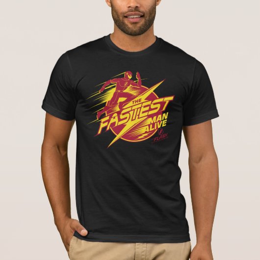 フラッシュ | The Fastest Man Alive Tシャツ (正面)