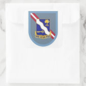 フラッシュDUI 1st Bn 143rd Inf 36th Abn Bdeスタンプ スクエアシール (バッグ)