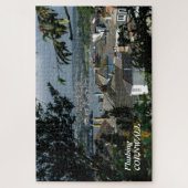 フラッシングコーンウォール絵画のような風光明媚な ジグソーパズル (縦)