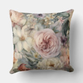 フラッシング ブライダル バレエ ボタニカル クッション (裏面)