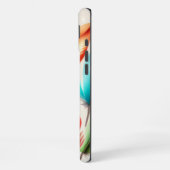 フラッシー フェザーズ iPhoneケース (左側面)