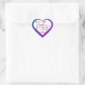 フラッタおもしろい ハートシール (バッグ)