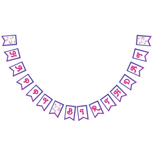 フラッタおもしろい バンティングフラッグ (全)