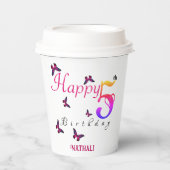 フラッタおもしろい 紙コップ (正面)