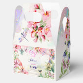 フラッタと回転妖精の庭の水色の誕生日 フェイバーボックス (オープン)