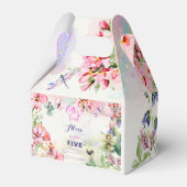 フラッタと回転妖精の庭の水色の誕生日 フェイバーボックス (正面サイド)