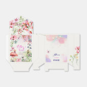 フラッタと回転妖精の庭の水色の誕生日 フェイバーボックス (折り畳みなし)