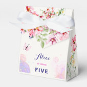 フラッタと回転妖精の庭の水色の誕生日 フェイバーボックス (正面サイド)