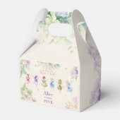 フラッタと回転妖精の庭の水色の誕生日 フェイバーボックス (正面サイド)