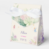 フラッタと回転妖精の庭の水色の誕生日 フェイバーボックス (正面サイド)