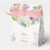 フラッタと回転妖精の庭の水色の誕生日 フェイバーボックス (正面サイド)