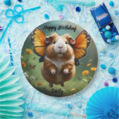 "フラッタの手：モルモットは飛行する" ペーパープレート (パーティー)