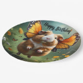 "フラッタの手：モルモットは飛行する" ペーパープレート (アングル)