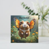 "フラッタの手：モルモットは飛行する" 招待状 (スタンド正面)