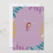 フラッタオン違う誕生日招待状カード (裏面)