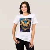 「フラッタスタイル」 トライブレンドTシャツ (正面全面)