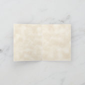 フラッタビーズ＆チューリップ エレガント ウェディング サンクス サンキューカード (内部)