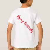 フラッタリングエレガンスティー Tシャツ (裏面)